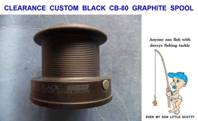 Okuma Custom Black Fishing Reels