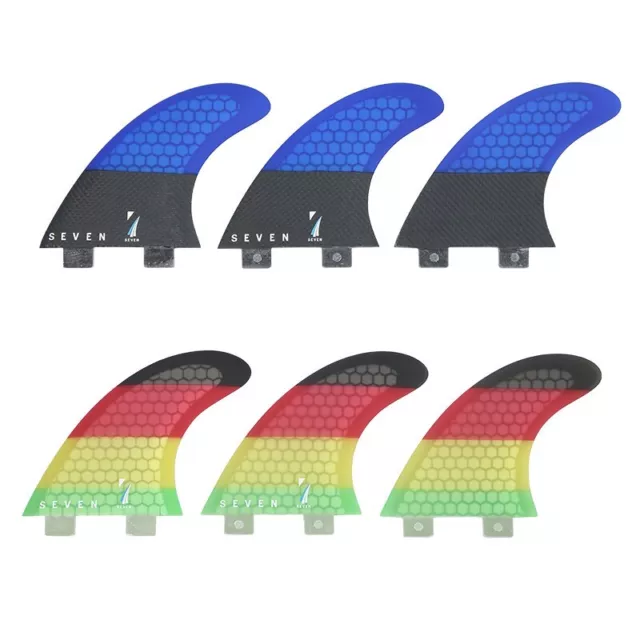 G3 Surf Fin Surfboard Fins Set FCS 3× High Performance Core Honeycomb Carbon