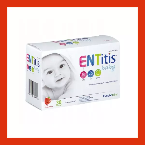 ENTITIS BABY 30/60/90 Beutel Srreptococcus Kinder Immunität Erdbeere 6+ Monate