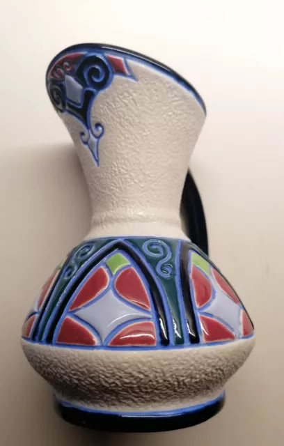Amphora Relief Vase JUGENDSTIL 🌸 Böhmen Wiener SECESSION