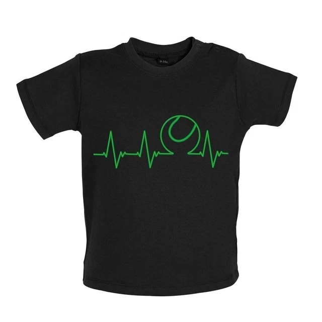 T-shirt Tennis Avec Motif Balle De Tennis En Cœur - Idée Cadeau Pour Joueur/joueuse De Tennis (coupe Classique) - 9