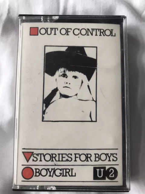 U2 Three Out Of Control Cassette Single Cbs Ireland Irish Release Very Rare