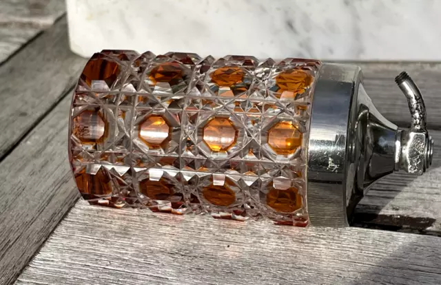 Ancien Flacon Vaporisateur Baccarat Pierreries