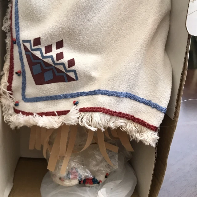 Heritage Signature Collection Porcelain Doll Native American 3