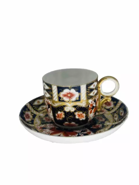 Royal Crown Derby Imari China Tea Cup and Saucer