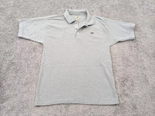 PEPE JEANS POLO Shirt Men's Medium Gray Short Sleeve $19.77 - PicClick