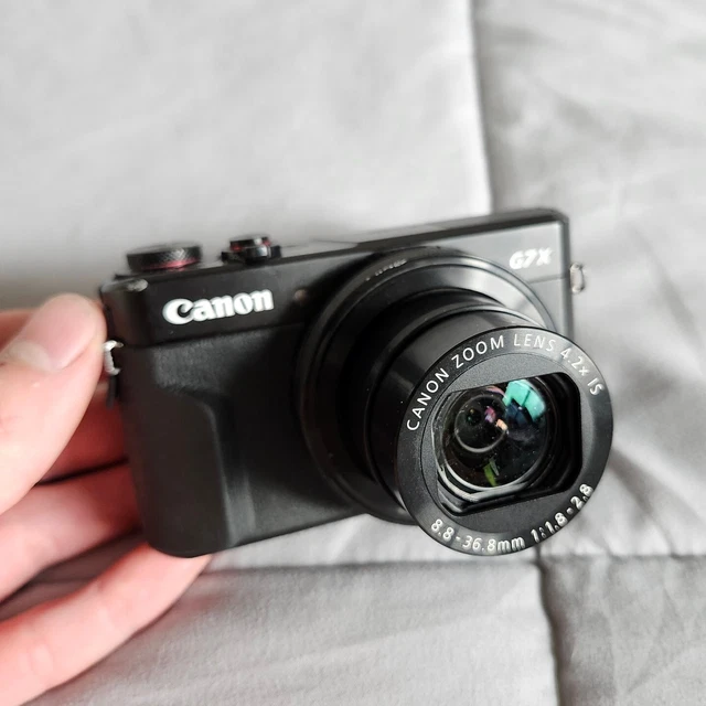 CANON POWERSHOT G7 X Mark II 20.1 MP Compact Digital Camera Black