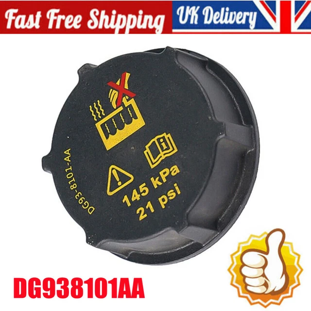 GENUINE FORD RADIATOR Coolant Expansion Header Tank Cap Lid DG938101AA