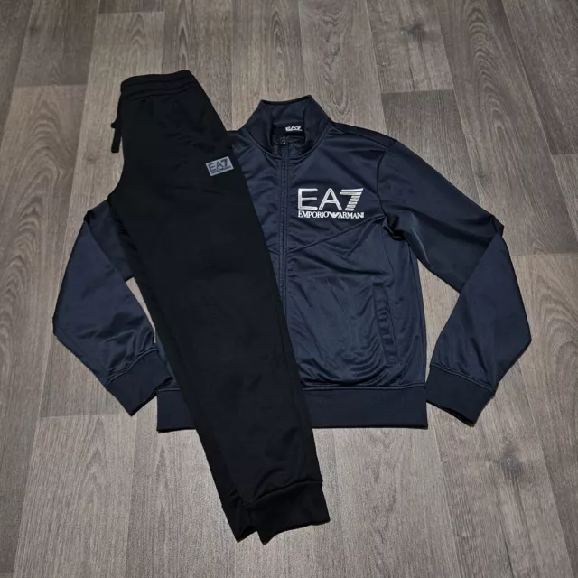 Emporio Armani EA7 Full Tracksuit Jacket & Joggers - Mens Medium