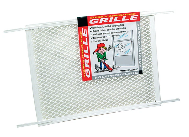 Prime-Line PL15517 White Make To Fit Screen And Storm Door Grill