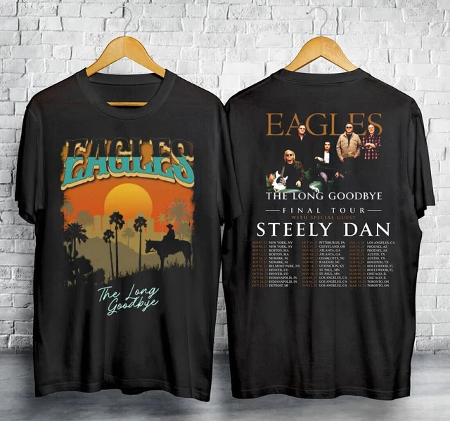 EAGLES THE LONG Goodbye Final Tour 2023 2024 Tshirt unisexe pour fans