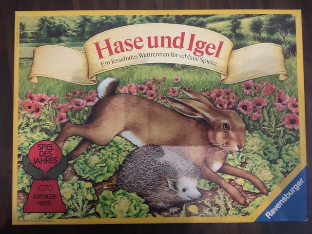 Hase und Igel- Ravensburger - Ein Fesselndes Wettrennen Spiel Des Jahres 1978