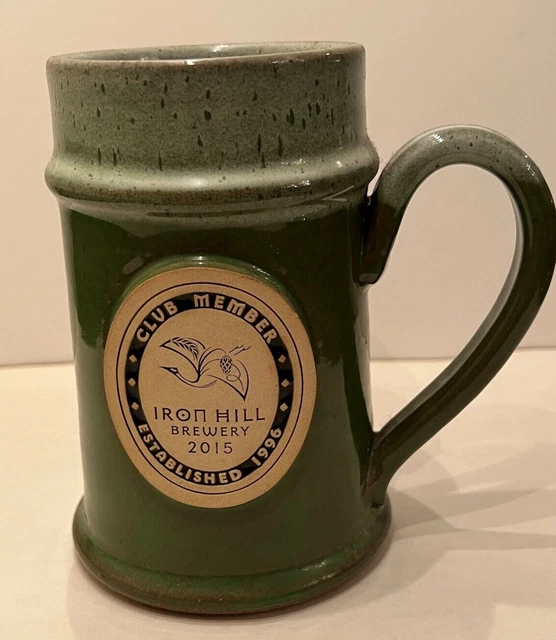 IRON HILL BREWERY- 2015 MUG CLUB MEMBER Stoneware Ceramic BEER Stein