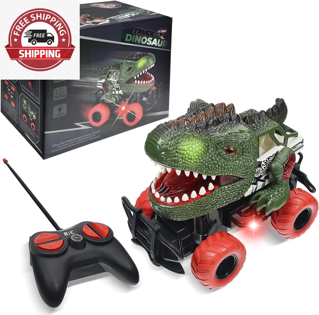 Dinosaur Toy for 3-8 Years Old Boys, Remote Control Car for Boys, 3-5 RC Dinosau
