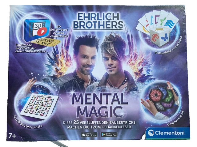 Ehrlich Brothers  Zauberkasten Mental Magic Kinder Zaubertricks Zauberschule neu
