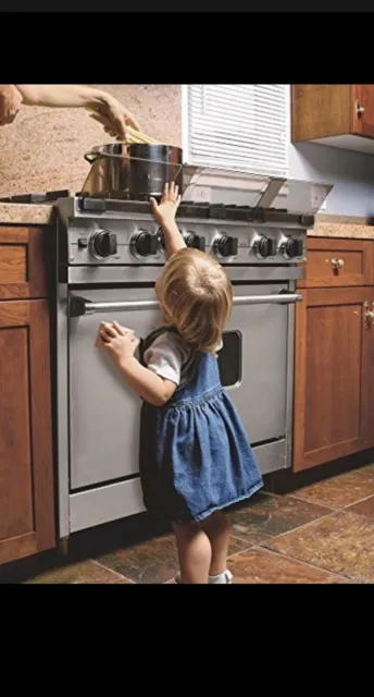 NEW Prince Lionheart Adjustable Kitchen Stove Guard 24”-36” Child Proof Safety