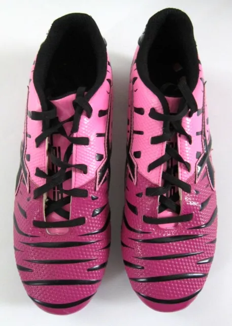 X Blades Young Wild Thing Animal Cyber (Pink) Youth Football Boots Size 6US 2