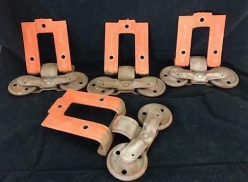 Vintage Barn Door Rollers, Rolling Door Hardware, Architectural Salvage A1,