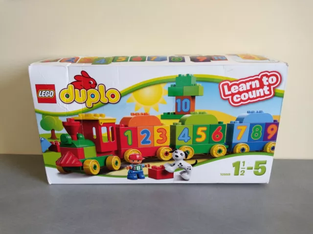 LEGO DUPLO 10558 LE TRAIN DES CHIFFRES / BOITE / Apprendre à compter en jouant 3