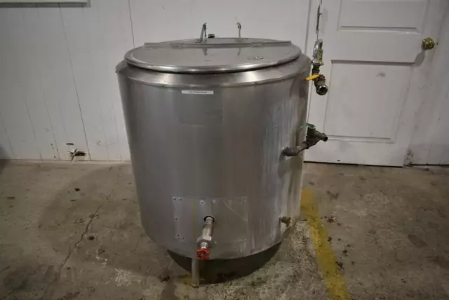 Hamilton 60 Gallon Natural Gas Jacketed Steam Kettle. 198,000 BTU. NG