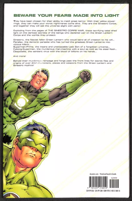Green Lantern Tales of the Sinestro Corps HC (2008 DC) 2