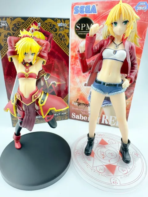 Fate/Apocrypha Saber of Red Mordred Figure Lot de 2 Grand Ordre FGO Prize Japon