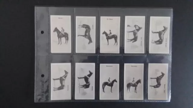 W.d. & H.o.wills.  1928.  New  Zealand Racehorses.  Oversea's . Full Set Of 50.