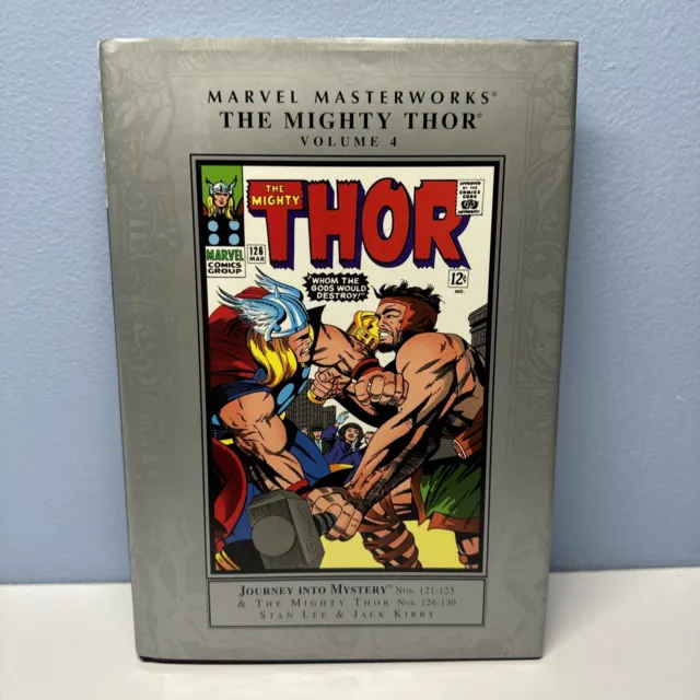 Marvel Masterworks The Mighty Thor Volume 4 by Stan Lee and Jack Kirby 1st print