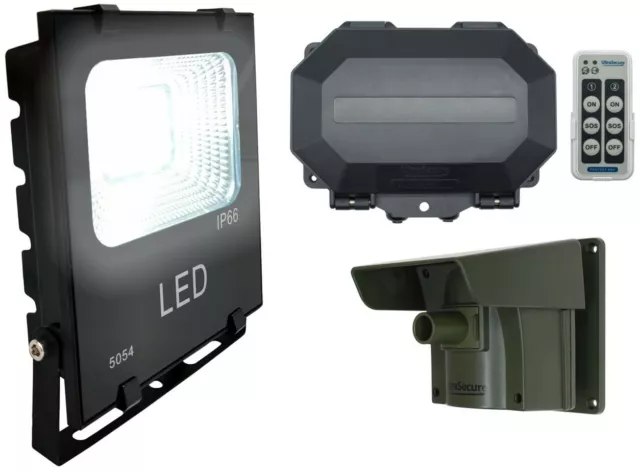 Floodlight Long Range Wireless Driveway Alarm - Protect 800 (800 metre range)