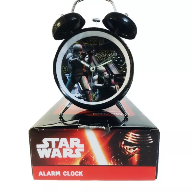 Star Wars Storm Trooper Alarm Clock - The Force Awakens Disney