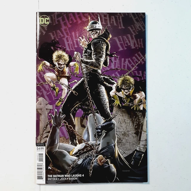 DC Comics "The Batman Who Laughs" #4 Kaare Andrews Variant Cover (NM 9.4) 2019