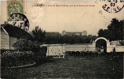 CPA SURESNES - Fort du Mont-Valérien taken from the Ferme des Landes (740671)
