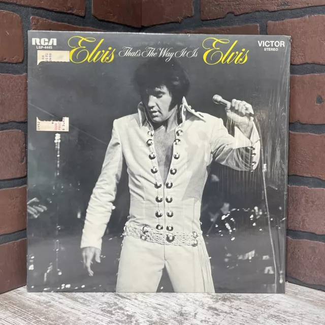 Elvis Presley " Thats The Way It Is" Vinyl LP RCA Victor Record Label 1971