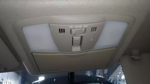 Used Front Upper Center Console fits: 2012 Nissan Rogue roof w/navigation system