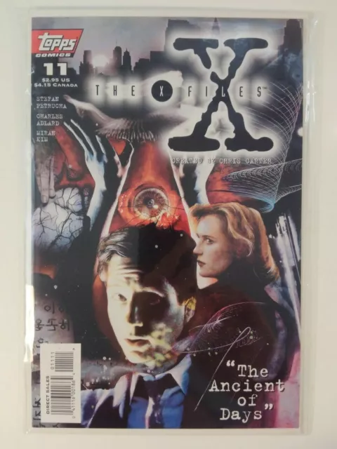 THE X-FILES #11 (Vol. 1, 1995) Topps Comic Book *CHRIS CARTER* - FN