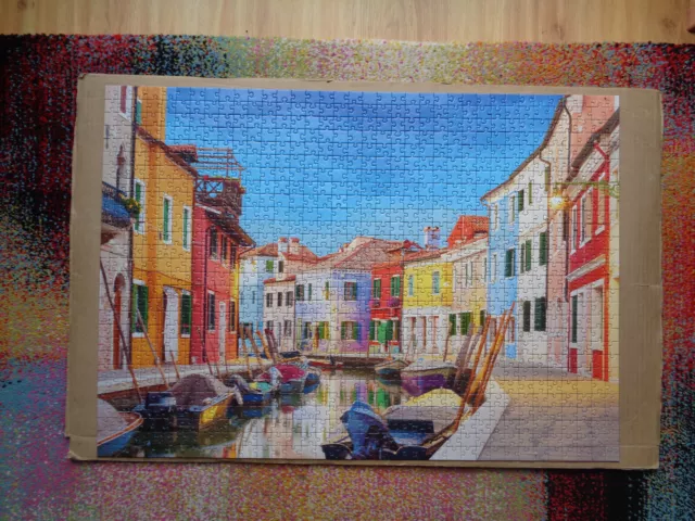 1000 Teile Puzzle, Motiv: Burano, Italien