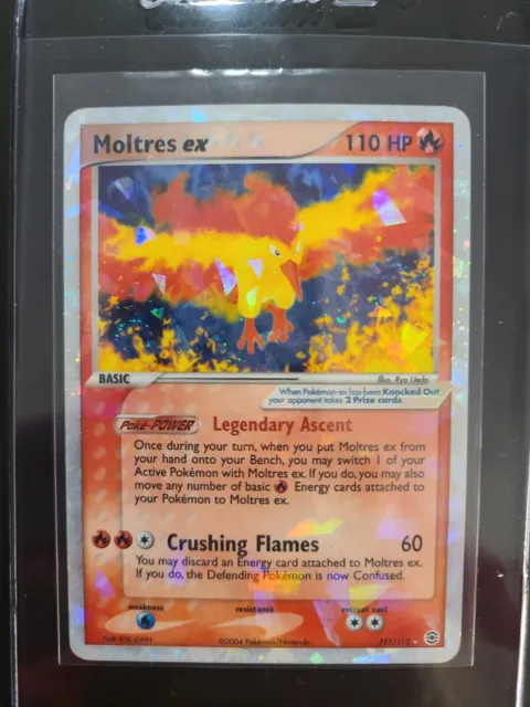 Pokemon Cards - Moltres Ex 115/112 - Fire Red Leaf Green - Secret Rare Holo - Pl