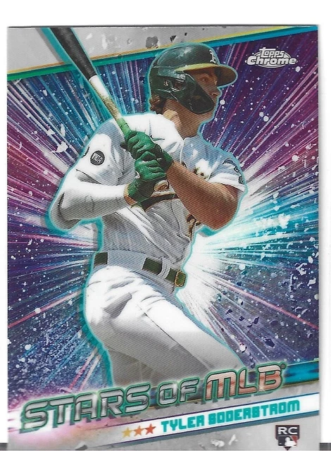 2024 Topps Chrome Update Rookie RC Tyler Soderstrom #USC22 A's