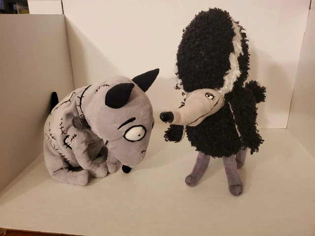 RARE Frankenweenie Plush Disney Parks Persephone & Sparky