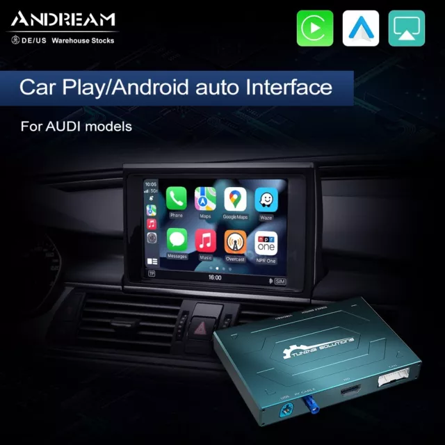 Andream Wireless Apple CarPlay MirrorLink For Audi Q3 Q5 Q7 A1 A3 A4 A5 A6 A7 A8