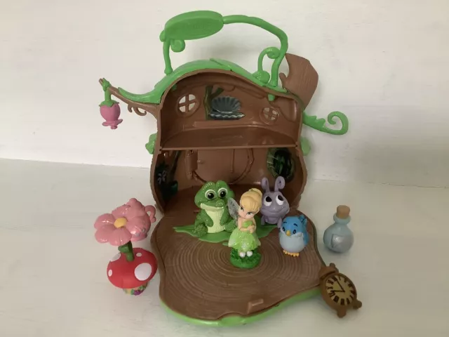 Disney Store Disney Animators' Collection Littles Tinker Bell House Playset