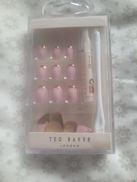 Ted Baker unghie finte - oro rosa e rosa