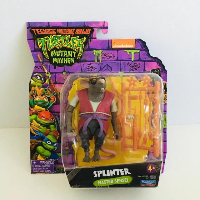 NICKELODEON Teenage mutant ninja turtles mutant mayhem SPLINTER action figure