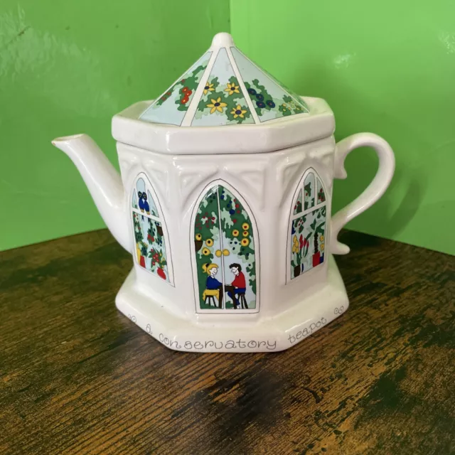Vintage Wade English Life Teapot ‘A Conservatory Teapot’