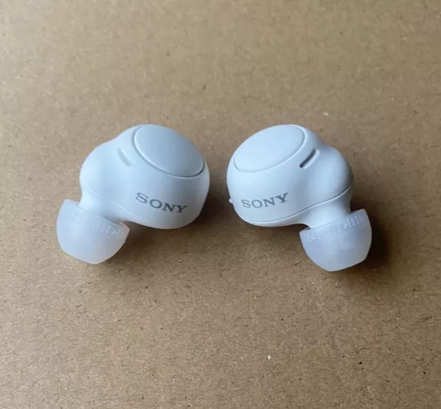 sony wf-c500 wireless linkbuds Earphones White- left and right earbuds