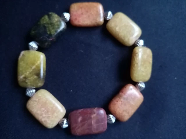 Stretch natural gemstone of Jaspar