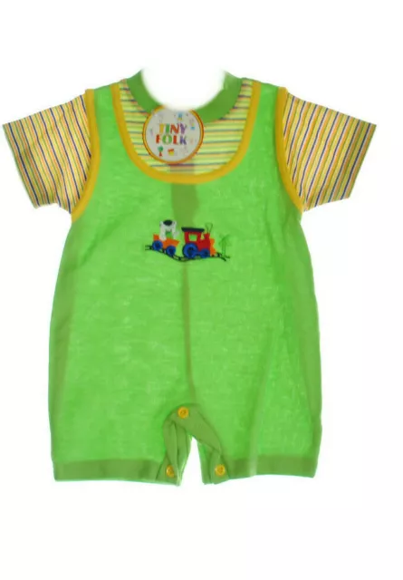 Combinaison casse-tête brodée bébé garçons, tenues d'été bébés garçons, costumes casse-tête 0-9 mths 3