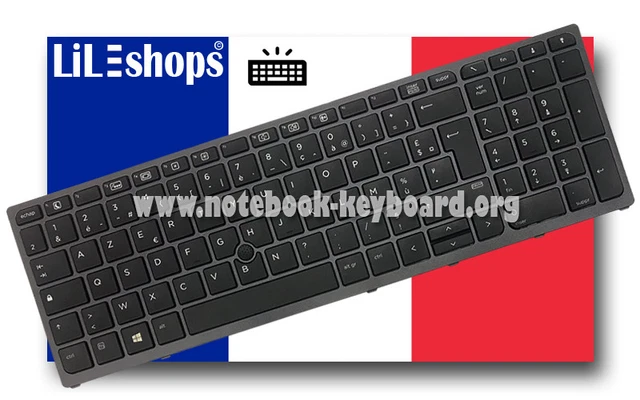 Tastiera Francese AZERTY Originale HP Per Notebook – Con Cornice – SG-59310-2FA SN7139