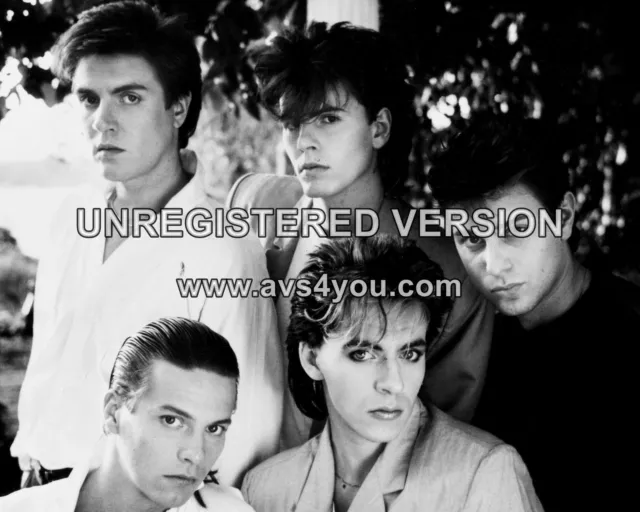 Duran Duran 10" x 8" Photograph no 47