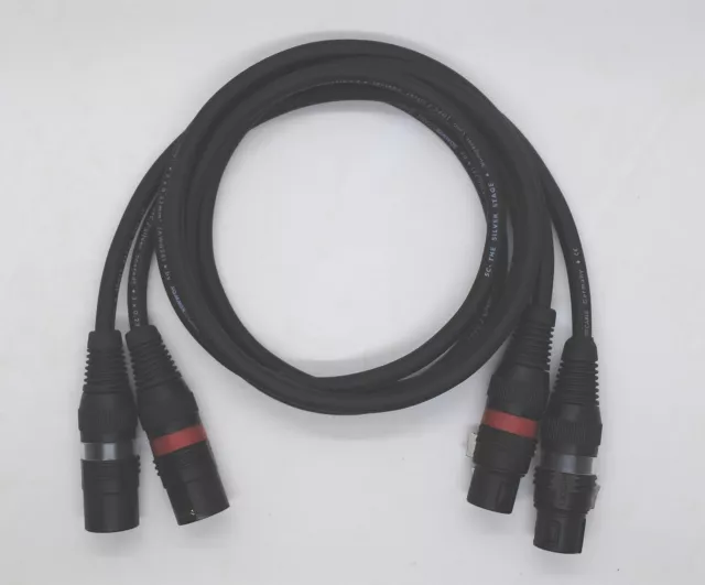 ✅Sommercable SILVER STAGE / sym. HighEnd XLR-Kabel versilbert! / Hicon Connect✅ 2